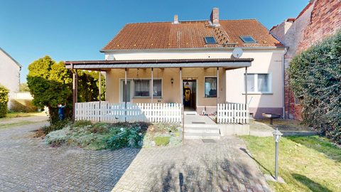 Rückseite des Hauses