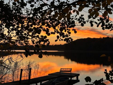 Lübbesee am Abend